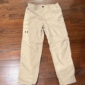Under Armour Kids Tan Cargo Pants